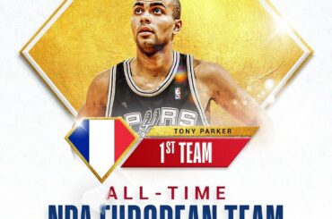 Congrats to @_tonyparker09 and @paugasol, both selected to the All-Time NBA Euro...