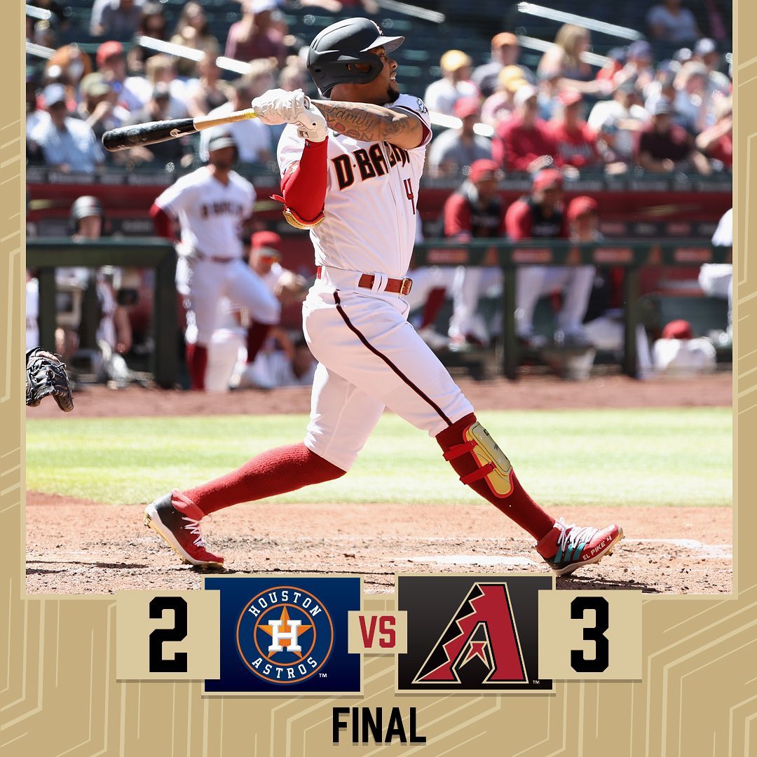 Ending the homestand just like it started with a walk-off #DbacksWin!...
