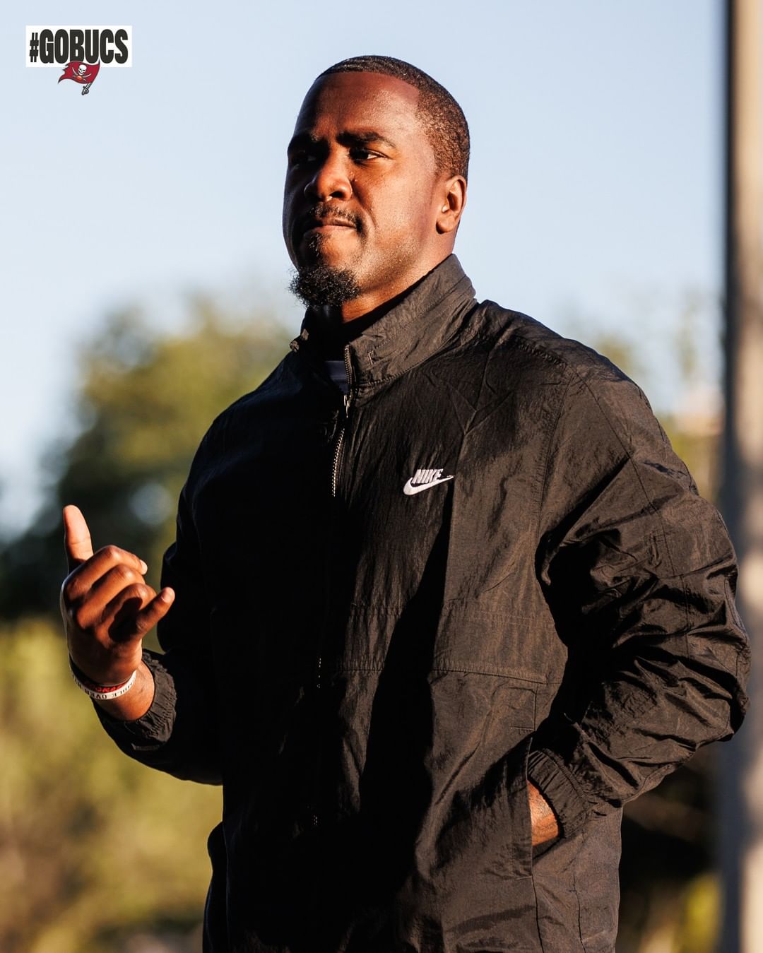 Back in the building  #GoBucs...