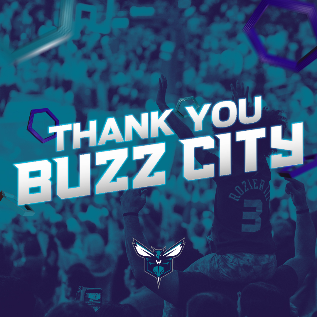 Thank you for your unwavering support, Buzz City. The future is bright. See you ...