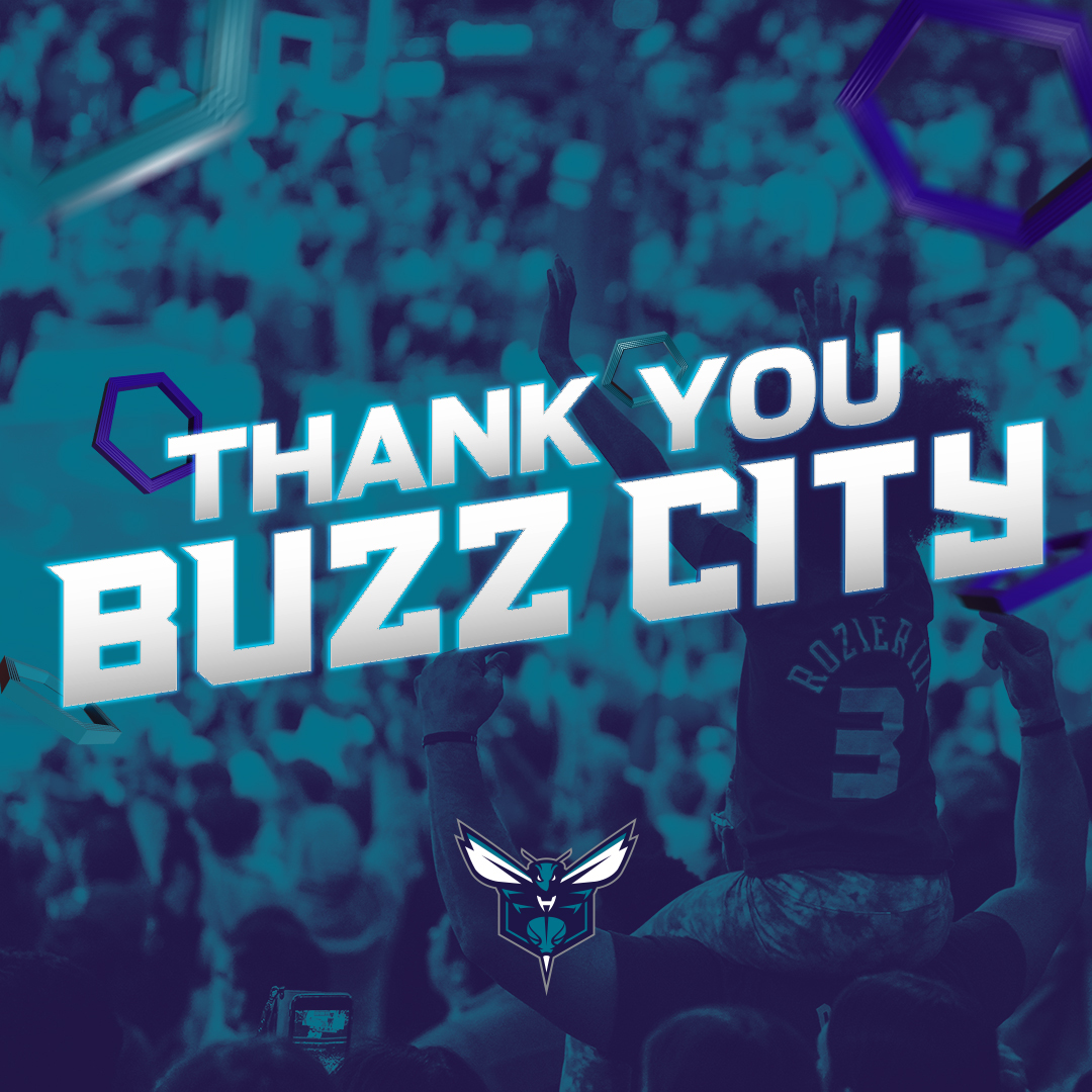 Thank you for your unwavering support, Buzz City. The future is bright. See you ...