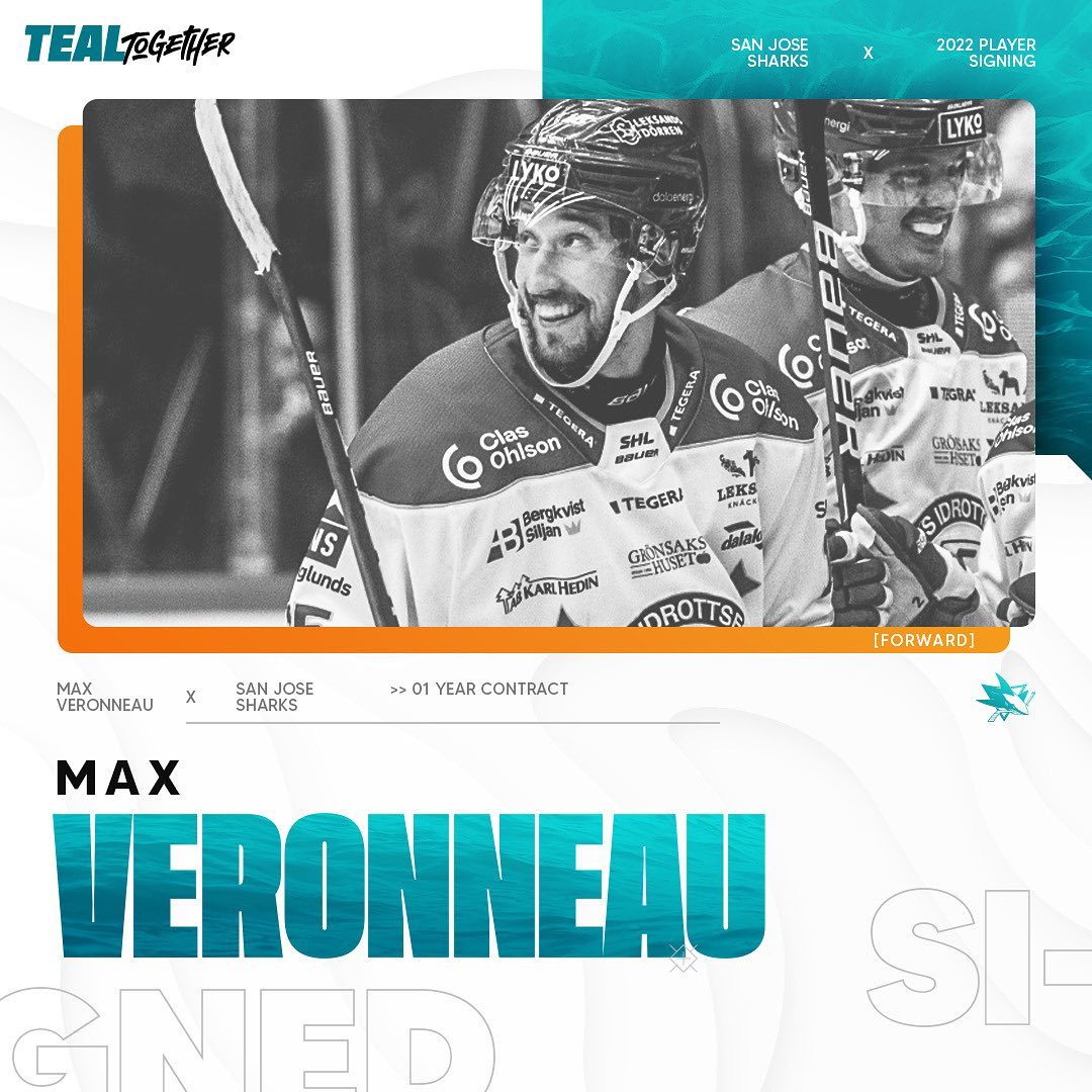 We've signed forward @maxveronneau15 to a one-year contract!...
