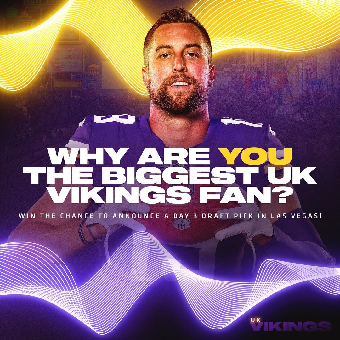Why are YOU the UK’s biggest Vikings fan?  Go to our story for the chance to win...