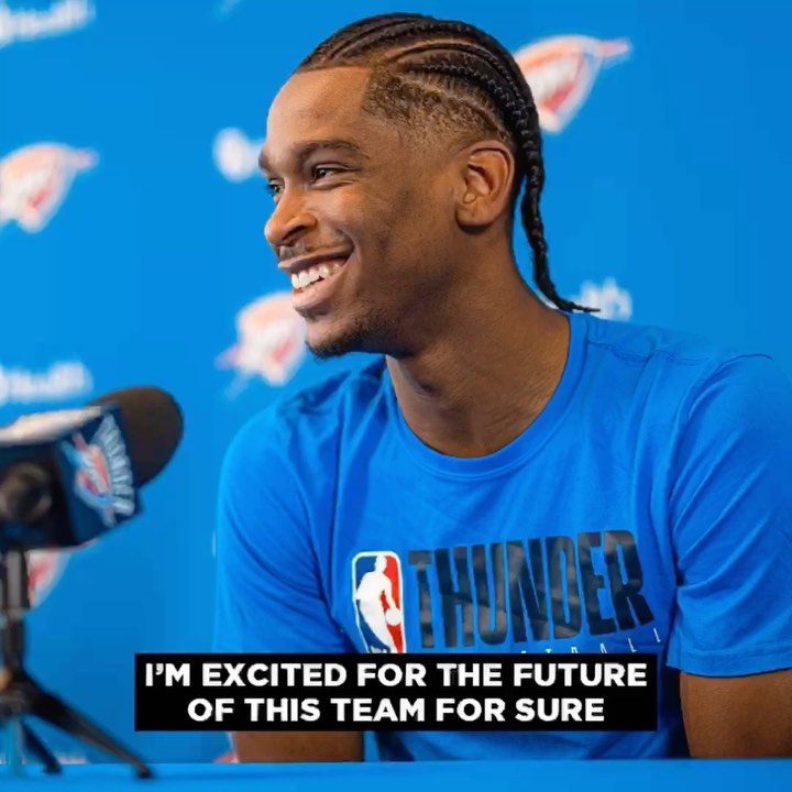Excited for the future.  #ThunderUp...