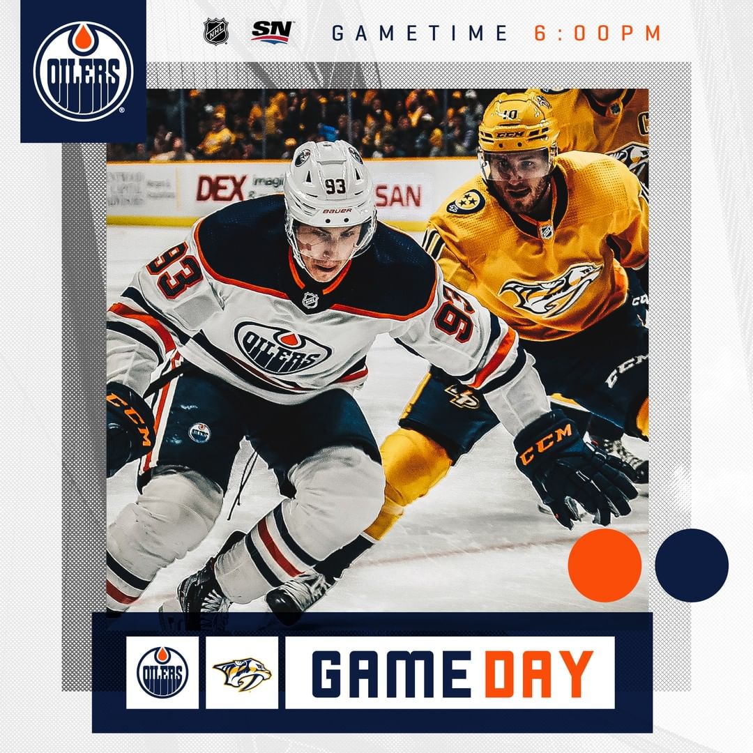 𝔾 𝔸 𝕄 𝔼  𝔻 𝔸 𝕐

We wrap the two-game trip tonight in Nashville! 

 6pm MT
 @Spor...