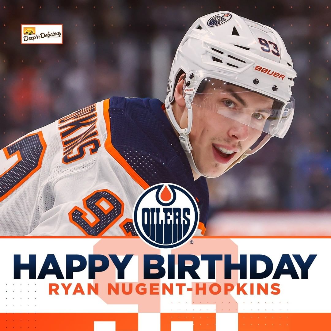 HAPPY BIRTHDAY NUGE!  #LetsGoOilers...
