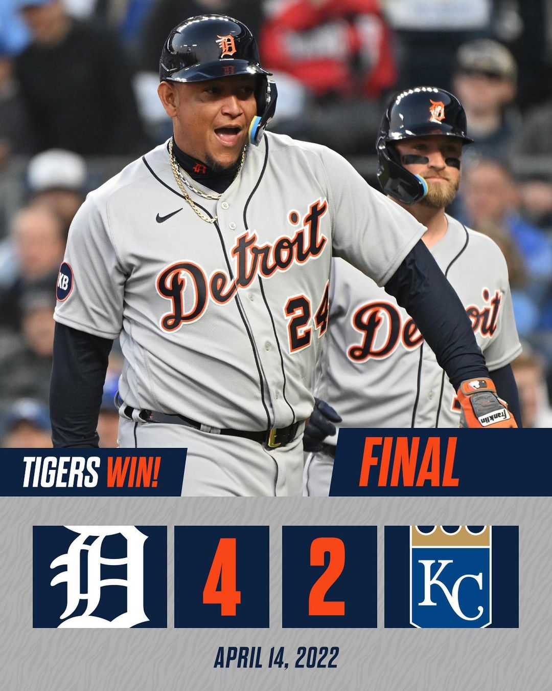 Strutting our stuff. #TigersWin...
