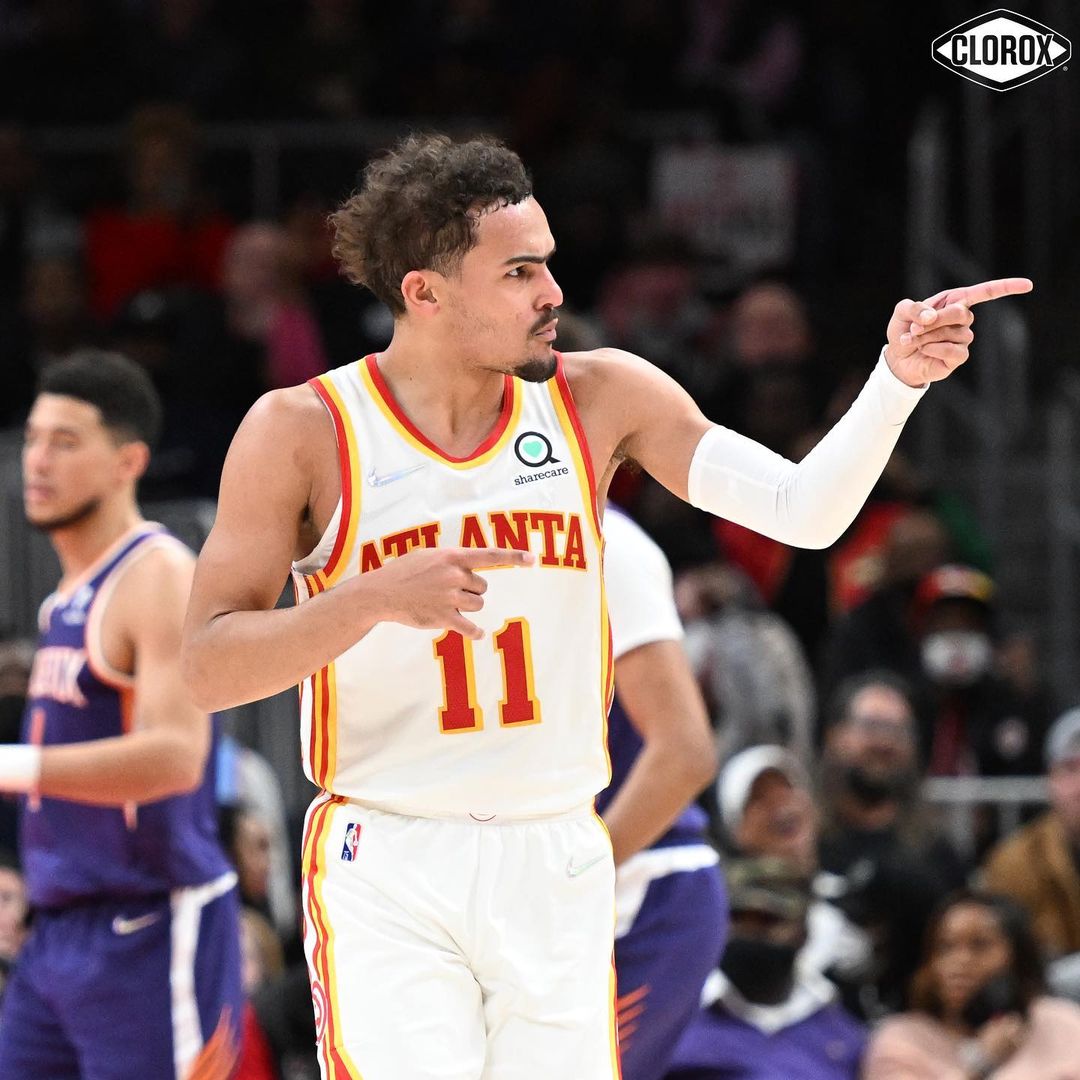 #TBT to February 3, 2022 when Trae dropped 43 points and we broke Phoenix's 11-g...