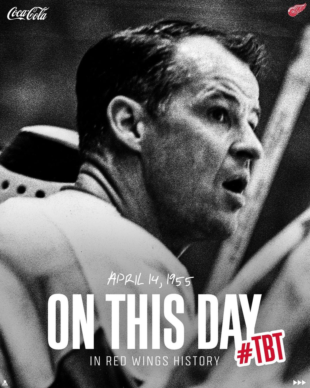 #OTD in 1955: Gordie Howe becomes the first player in NHL history to earn 20 poi...