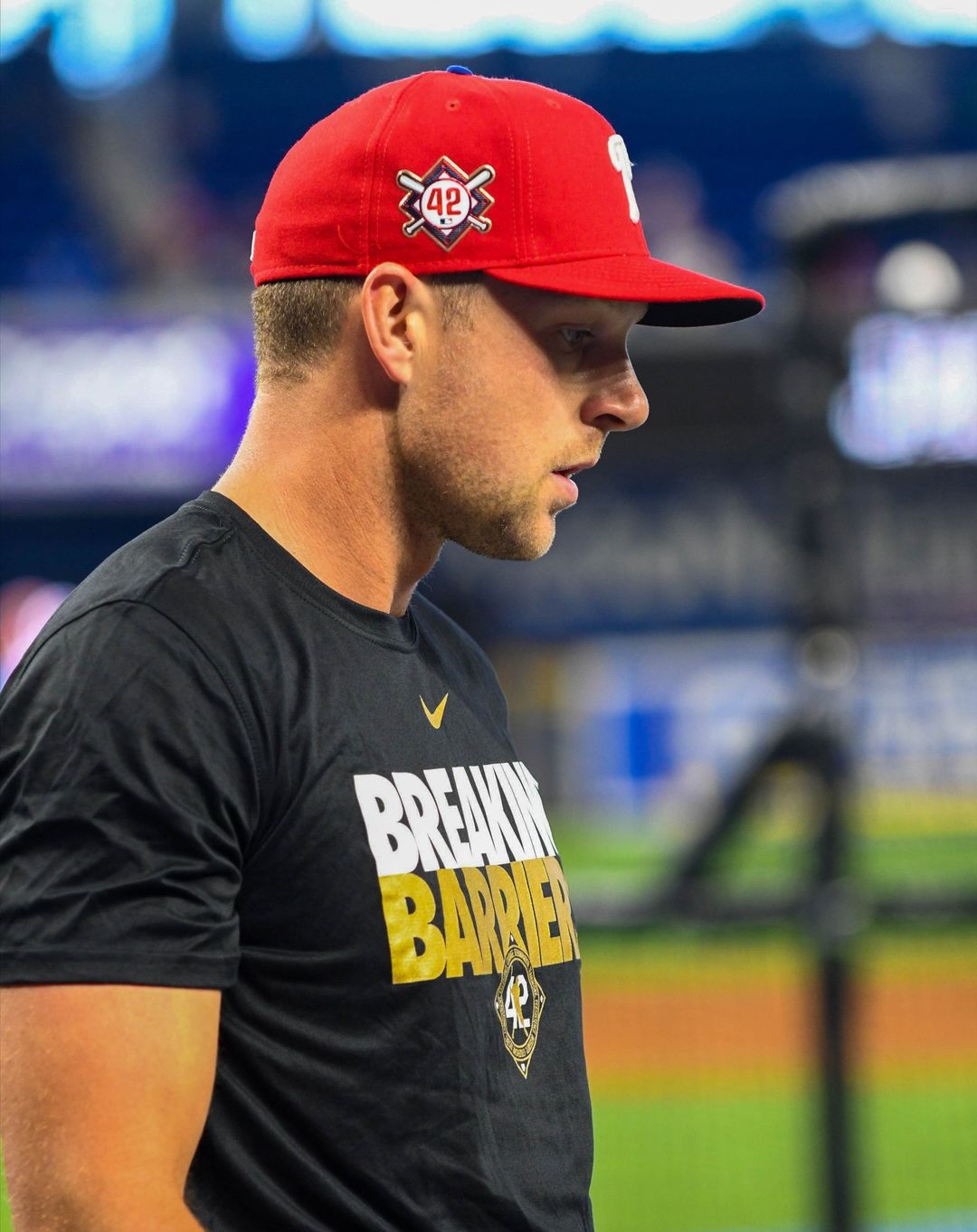 In honor of 42.

#jackie42...