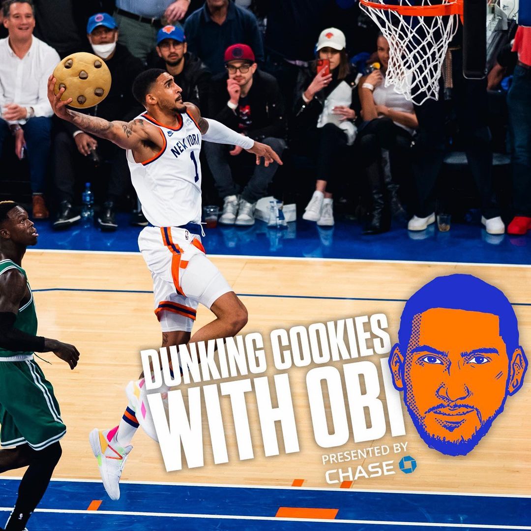 The Dunk Champ dunks some cookies.  @obitoppin_1 judges cookies from some of the...