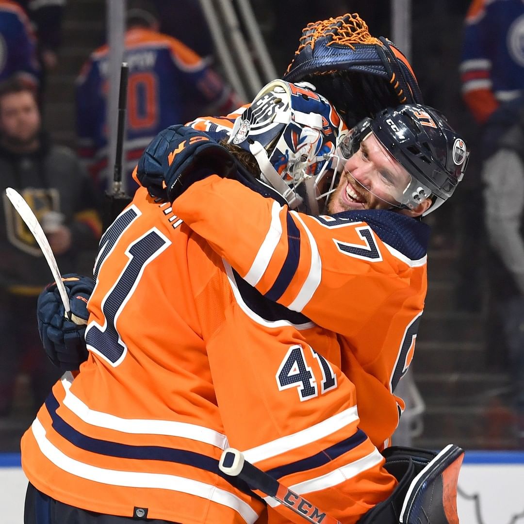Back-to-back Smitty shutouts.  #LetsGoOilers...