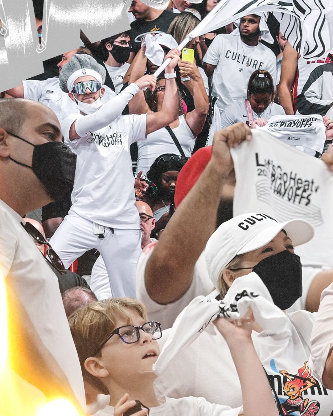 #WhiteHot is back in the 305 keep turning up the energy, #HEATNation!...