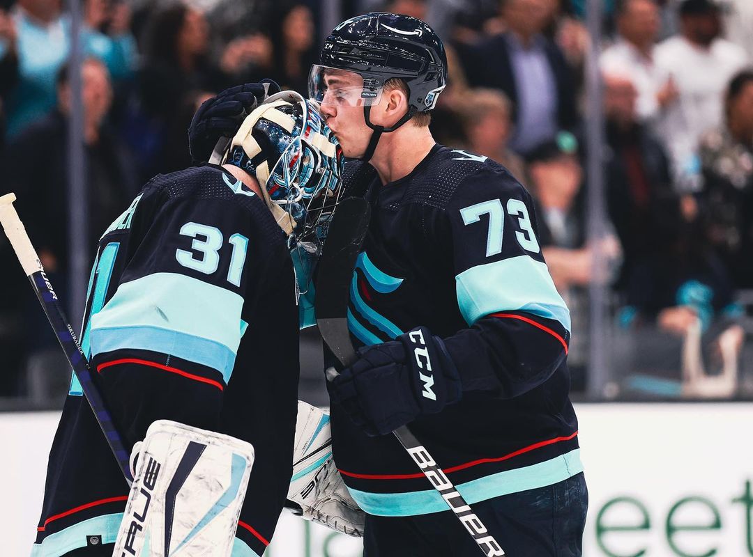love thy goalie. ...