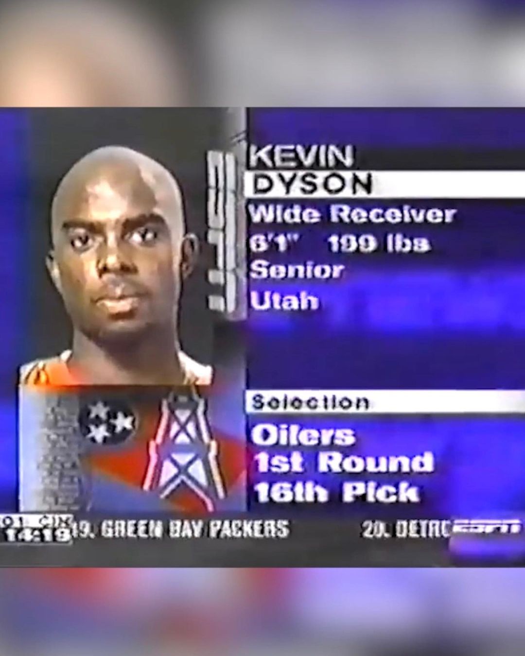 #OTD in the franchise’s first draft as the Tennessee Oilers, the club selects WR...