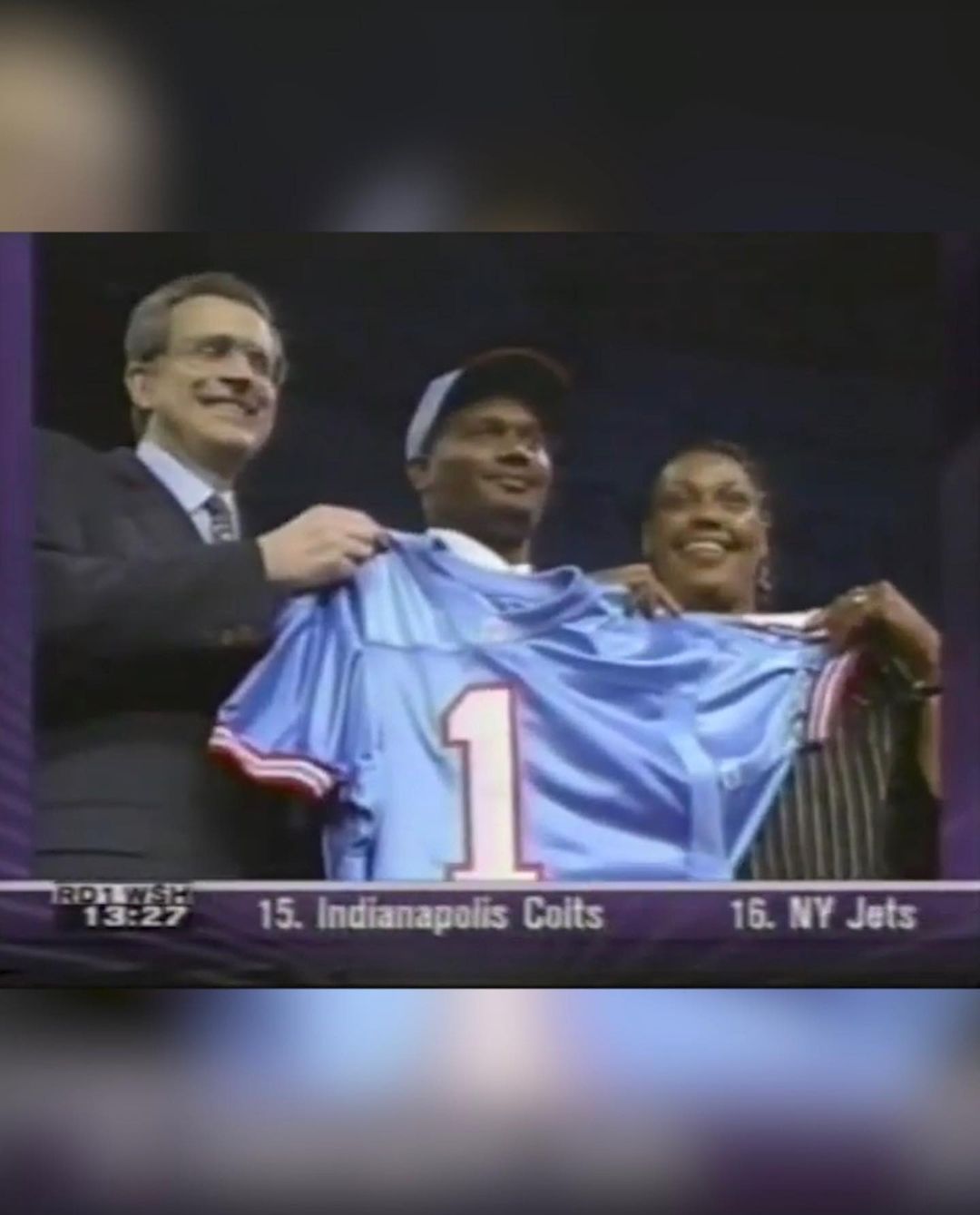 #OTD With the third overall choice in the 1995 NFL Draft, the Houston Oilers sel...