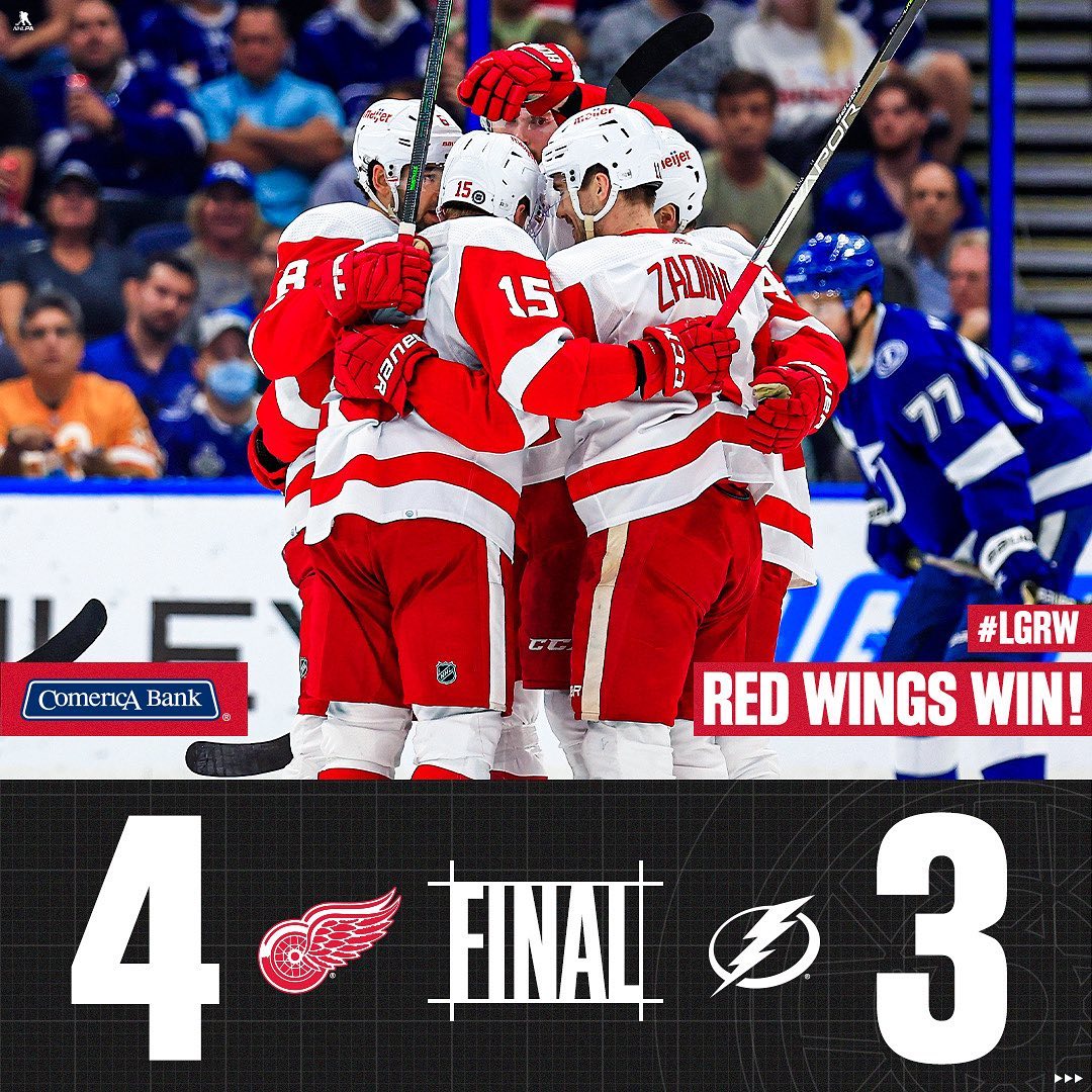 That’s a W in Tampa. #lgrw...