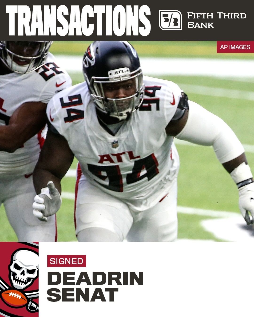 Welcome to Tampa Bay, @deadrin10! #GoBucs...