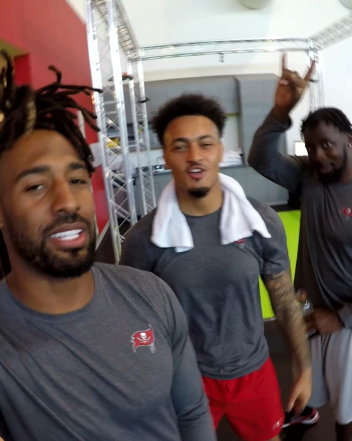 Putting in work for the Krewe  #GoBucs...