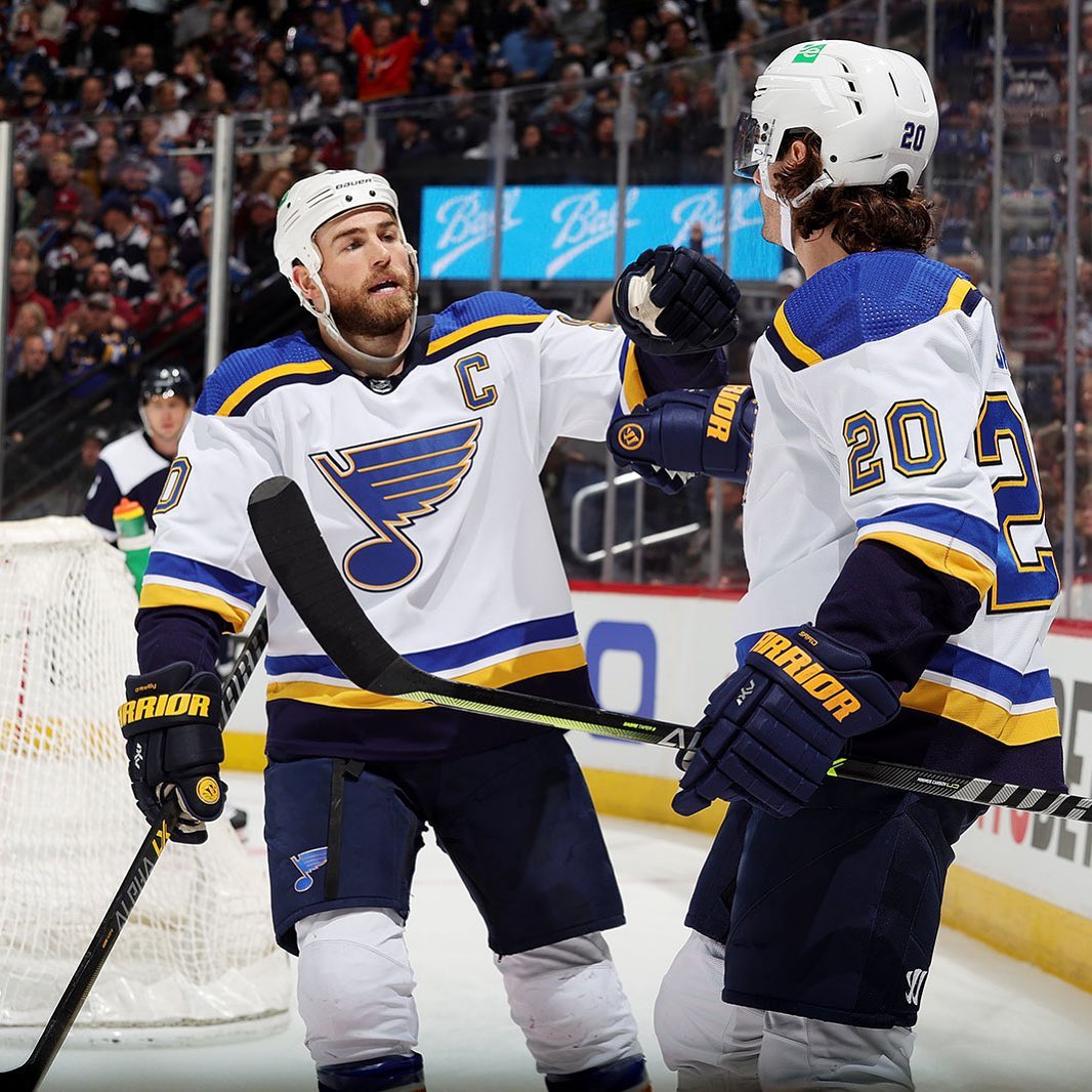 16 straight games with a point. One heck of a run by the boys. #stlblues...