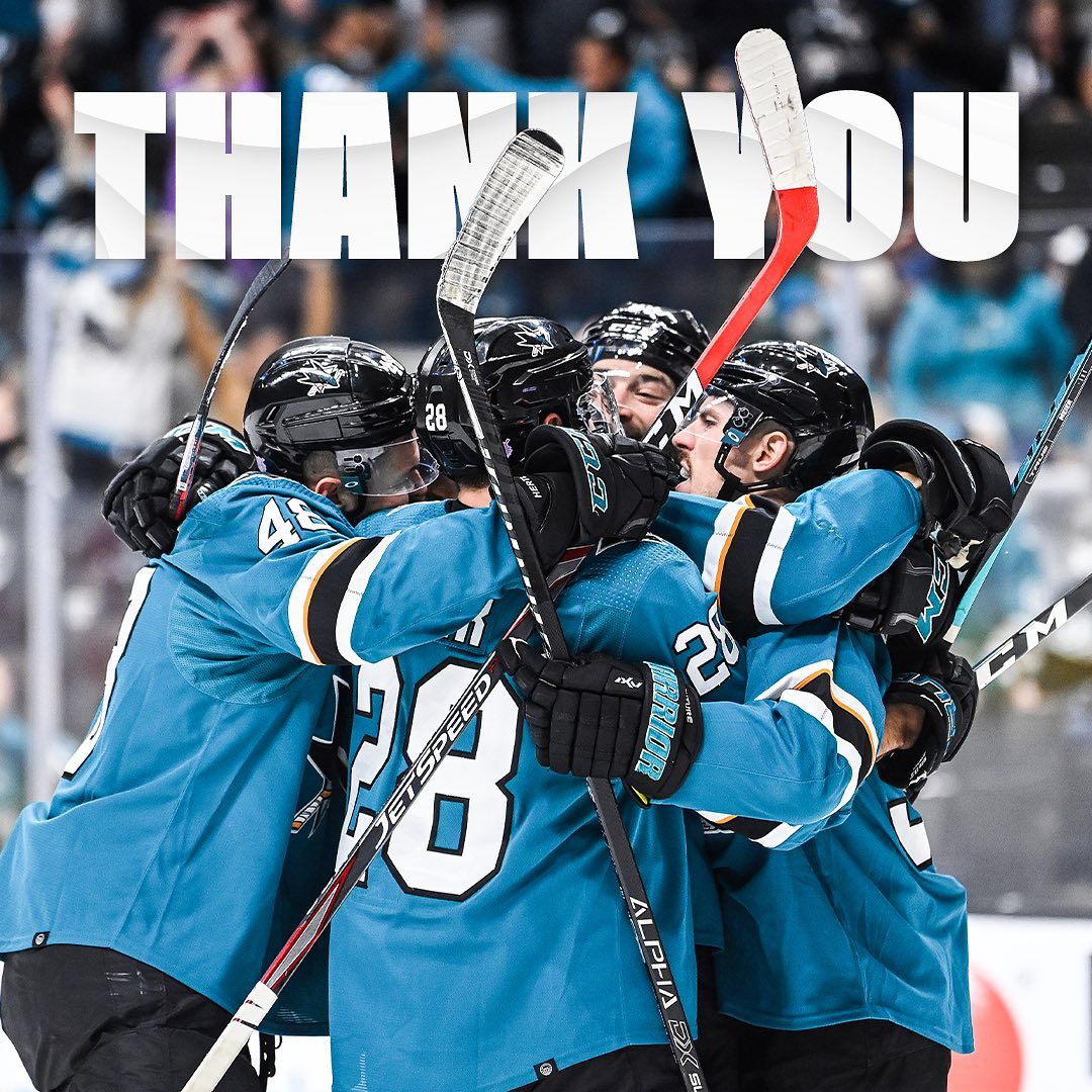 The 2021-2022 Sharks season has come to an end. We’re so thankful to have the be...