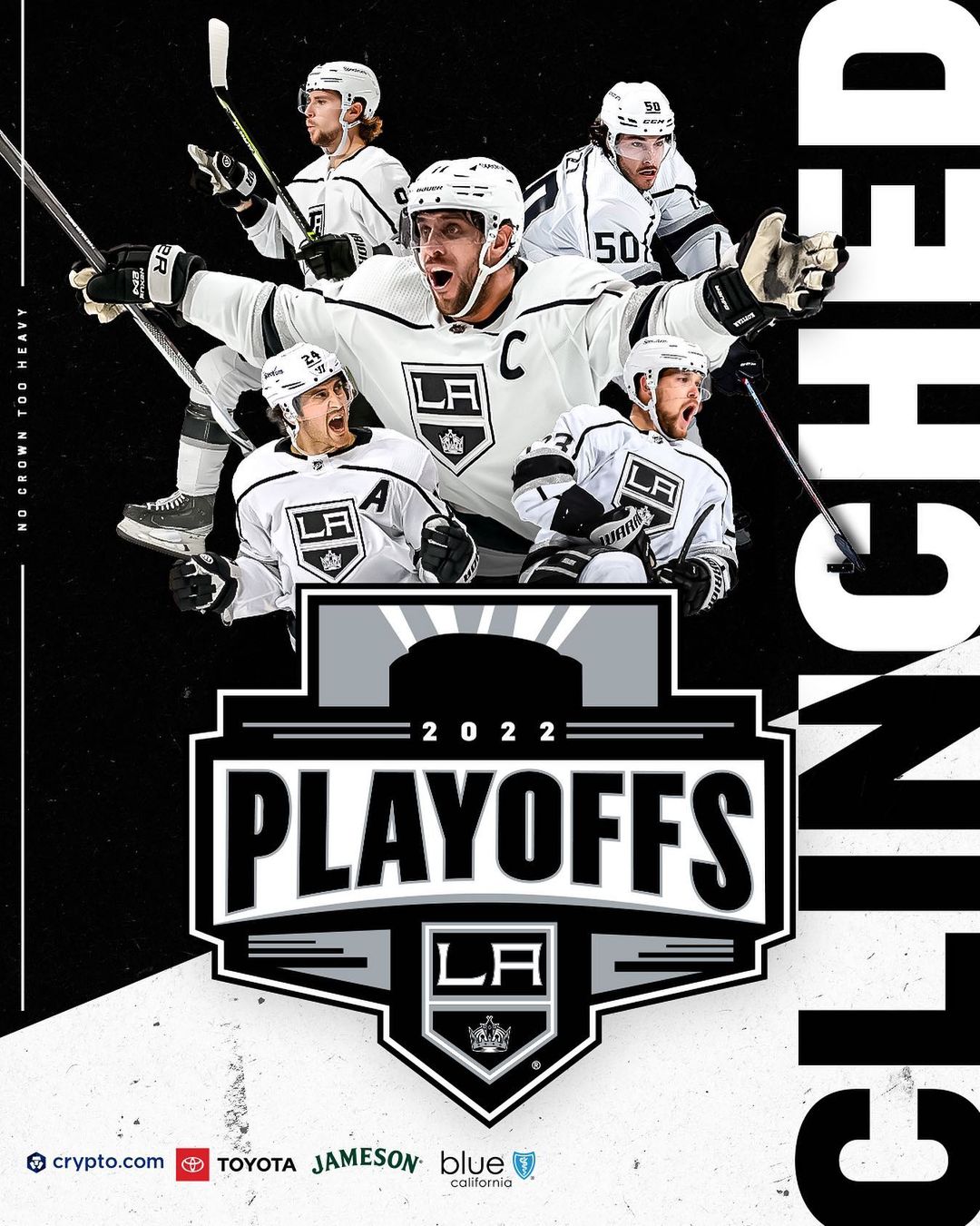 WE’RE IN!!!!!  All playoff info with the link in our bio.  #gokingsgo...