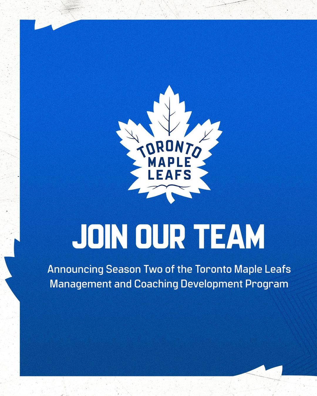 Our Management and Coaching Development Program is back for the 2022-23 season 
...