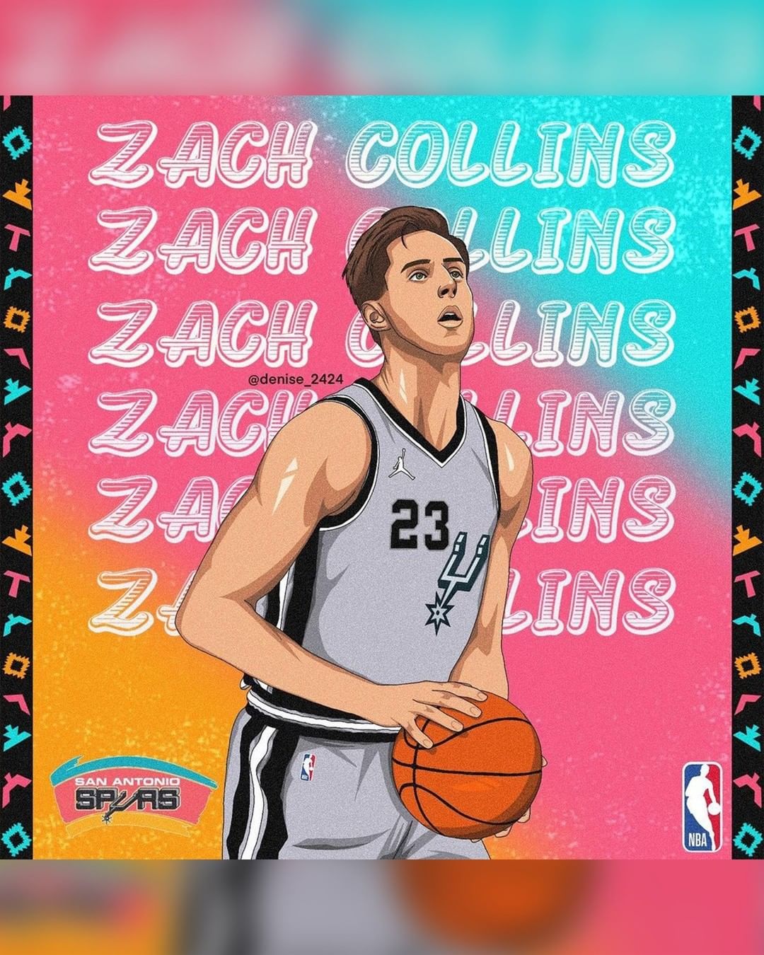 Spurs art is the best art  #FanArtFriday  Continue tagging us and using #SpursF...