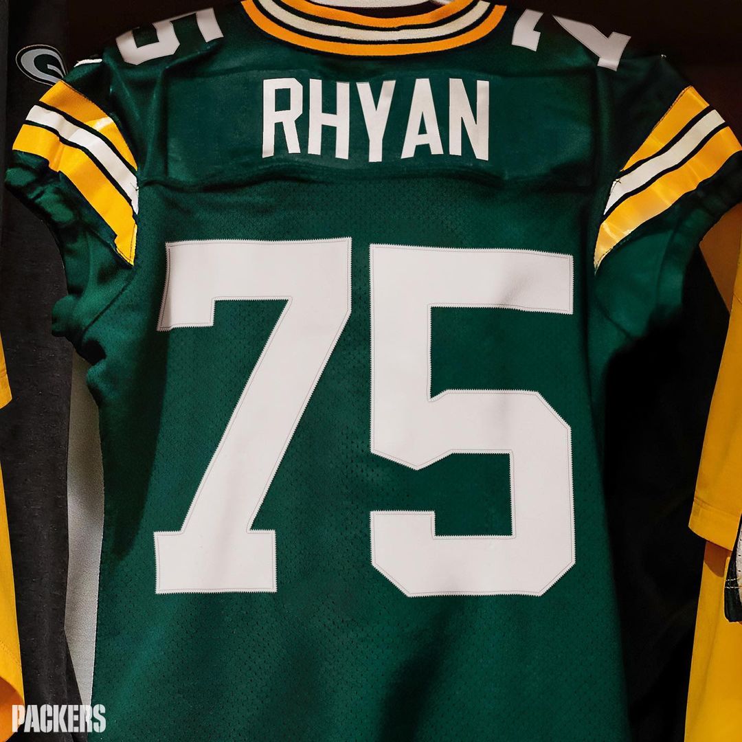 7️⃣5️⃣ for Sean Rhyan!  #PackersDraft | #GoPackGo...