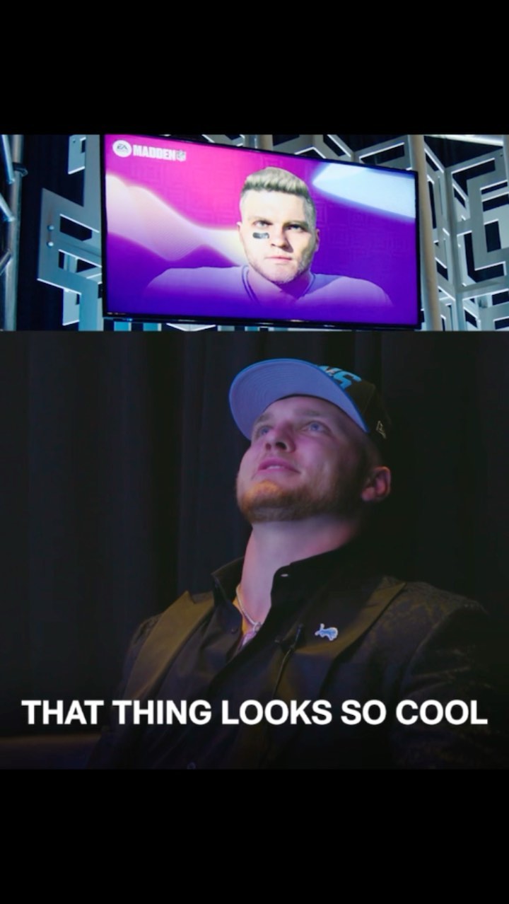 @aidanhutch97 seeing himself in madden is awesome ...