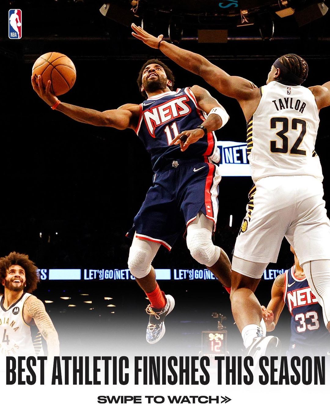 the BEST ATHLETIC FINISHES from the 2021-22 NBA regular season! #BESTofNBA...