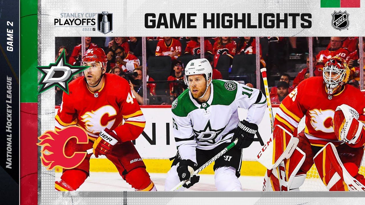 First Round, Gm 2: Stars @ Flames 5/5 | NHL Highlights 2022