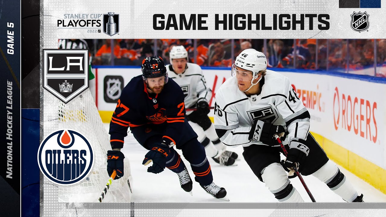 First Round, Gm 5: Kings @ Oilers 5/10 | NHL Highlights 2022