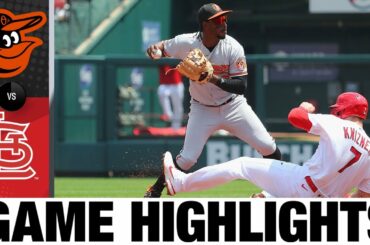 Orioles vs. Cardinals Highlights (5/12/22) | MLB Highlights