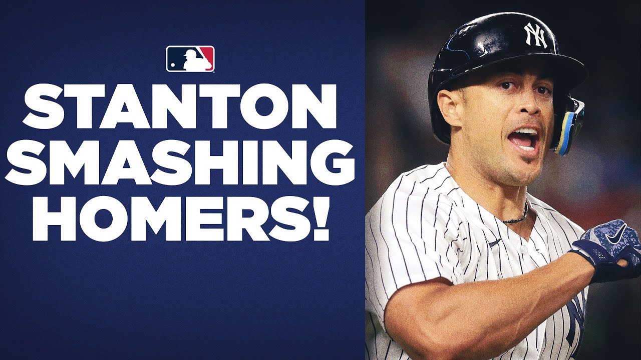 Giancarlo Stanton is back smashing home runs!! (Yankees slugger at 11 already!!)