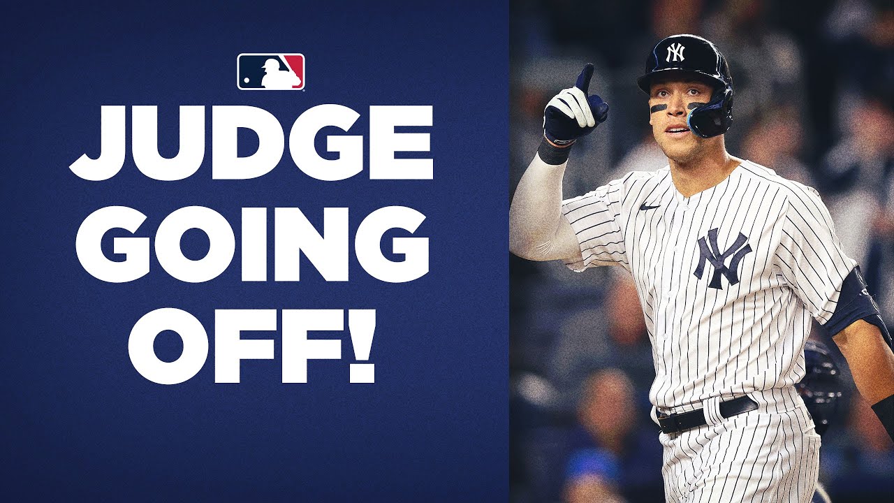 ALL RISE!!! Yankees' Aaron Judge is ON FIRE, leads MLB in HRs by FIVE homers!! Up to 17 on the year