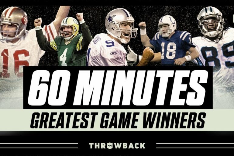 60 Minutes of INSANE NFL Game-Winners