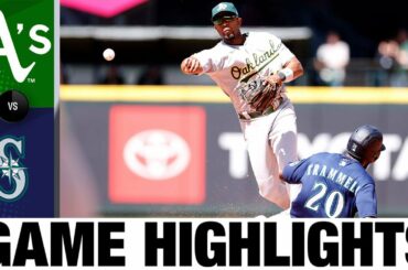A's vs. Mariners Game Highlights (5/25/22) | MLB Highlights