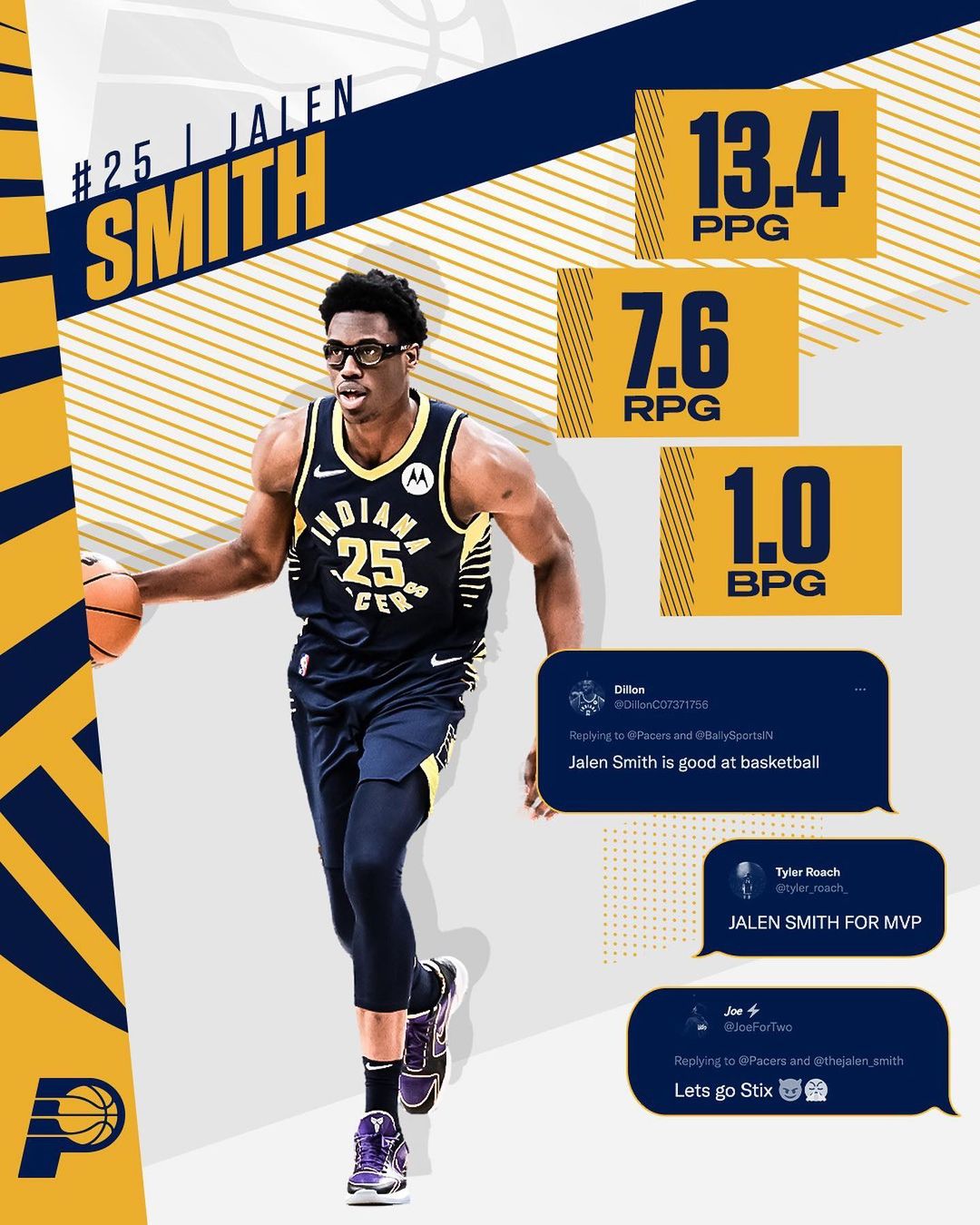 Making an instant impact after joining the Pacers at the trade deadline, @thejal...