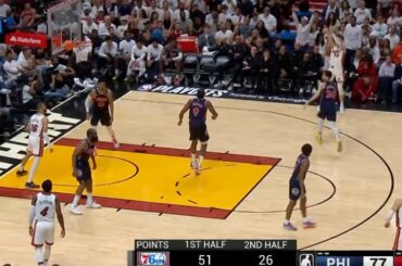 Bam defensively. Tyler offensively. #HEATCulture...