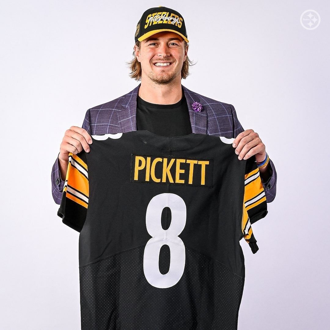 The dream has come true for @kennypickett02.  (via @steelers)...
