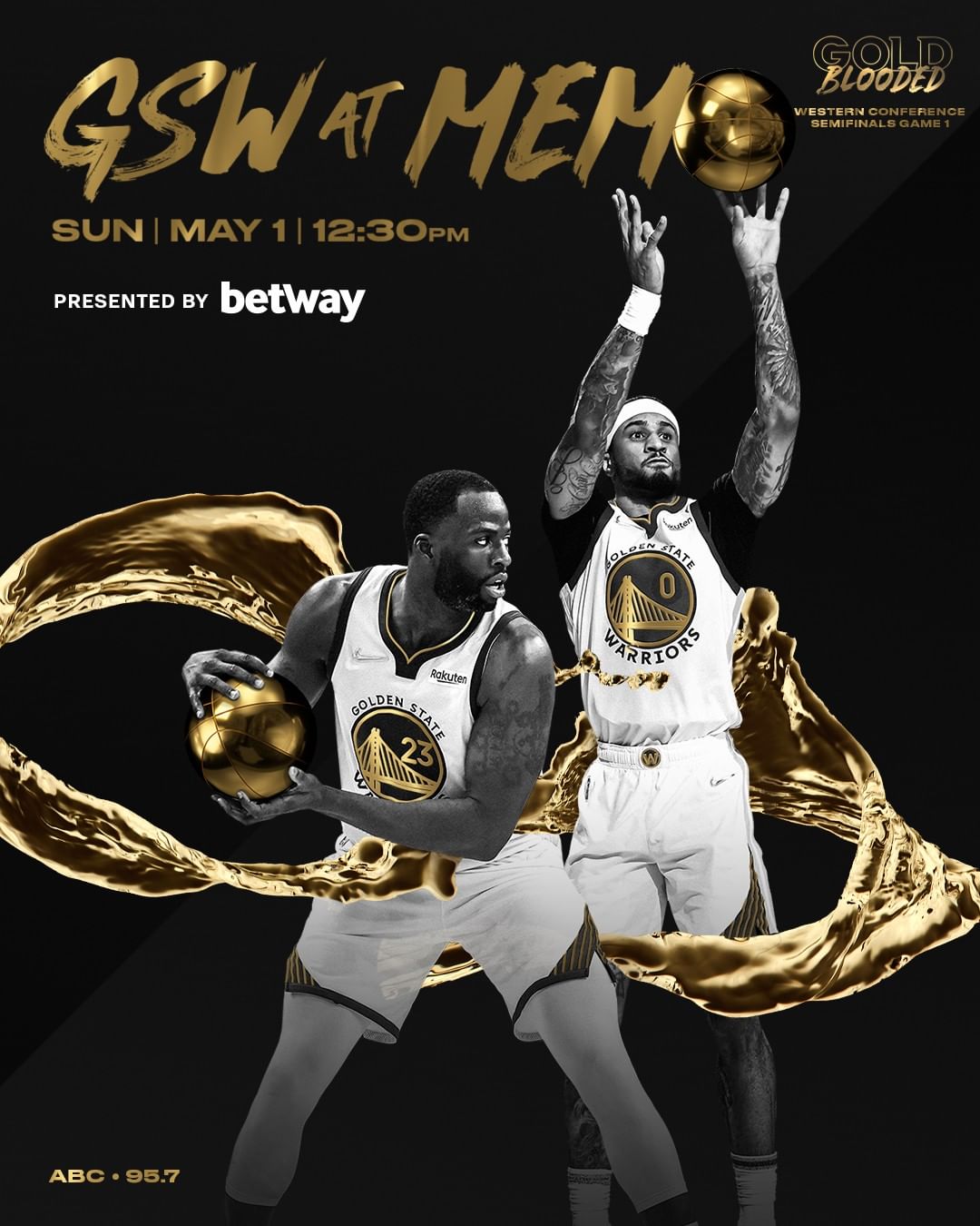 Western Conference Semis. Game 1.  @betwayusa || #GoldBlooded...