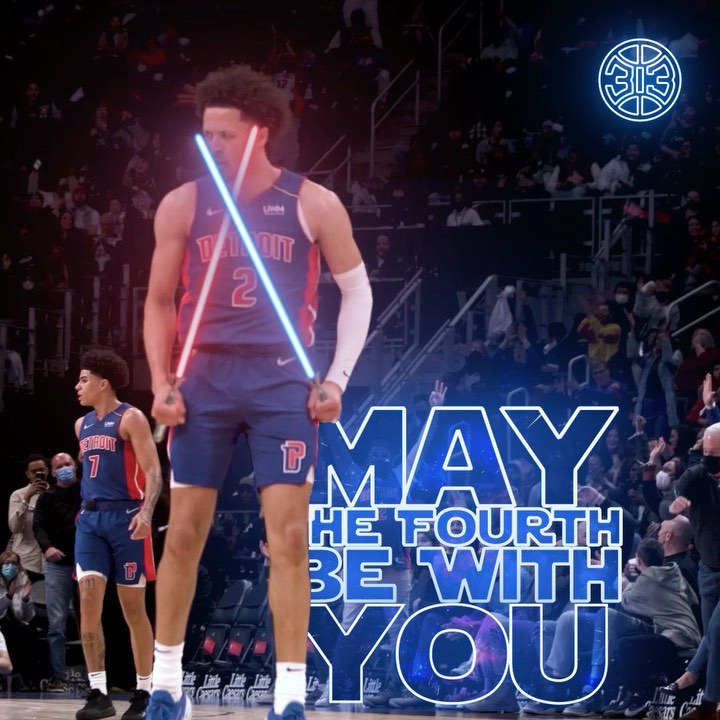 Happy #StarWarsDay! May the Fourth be with you, Pistons fam ...