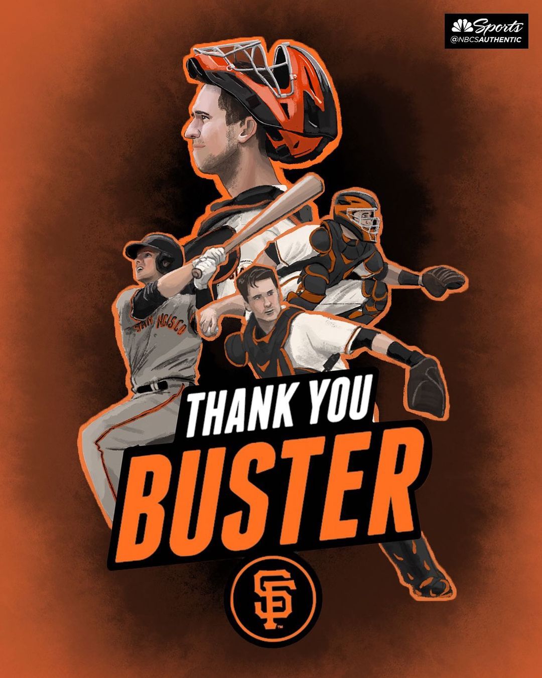 Honoring a franchise legend and forever Giant  #ThankYouBuster...