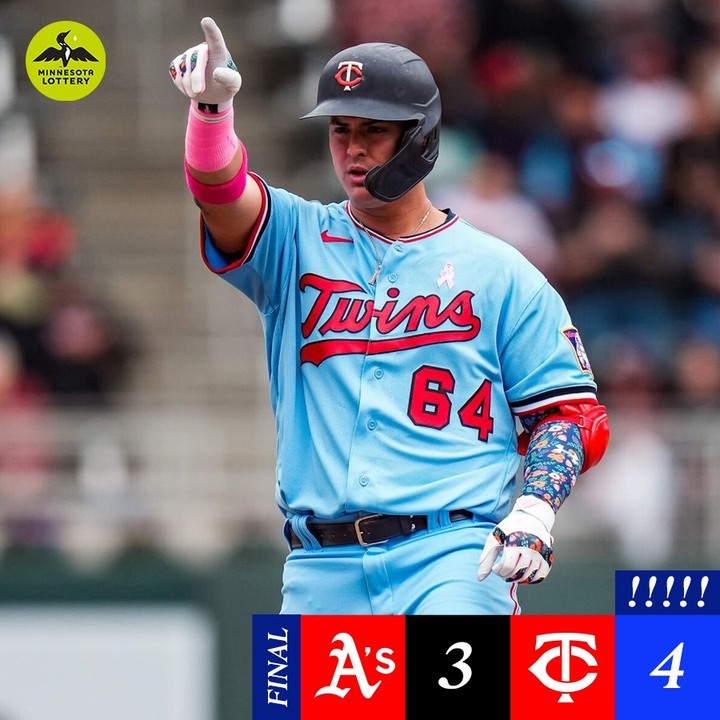 Sunday Sweep.  #TwinsWin!...