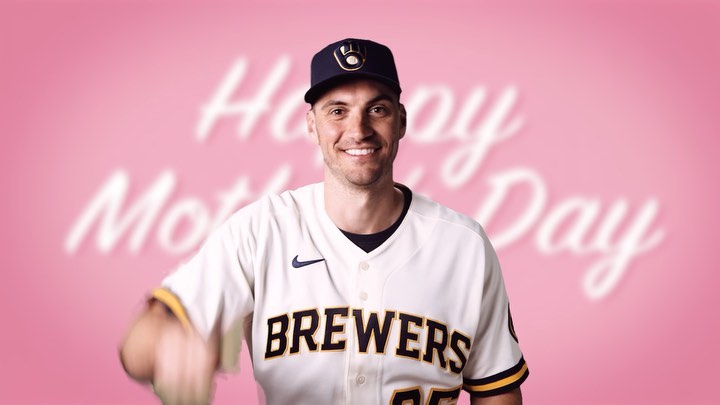 The Brewers have a message to the moms in their lives.  #MothersDay #ThisIsMyCre...