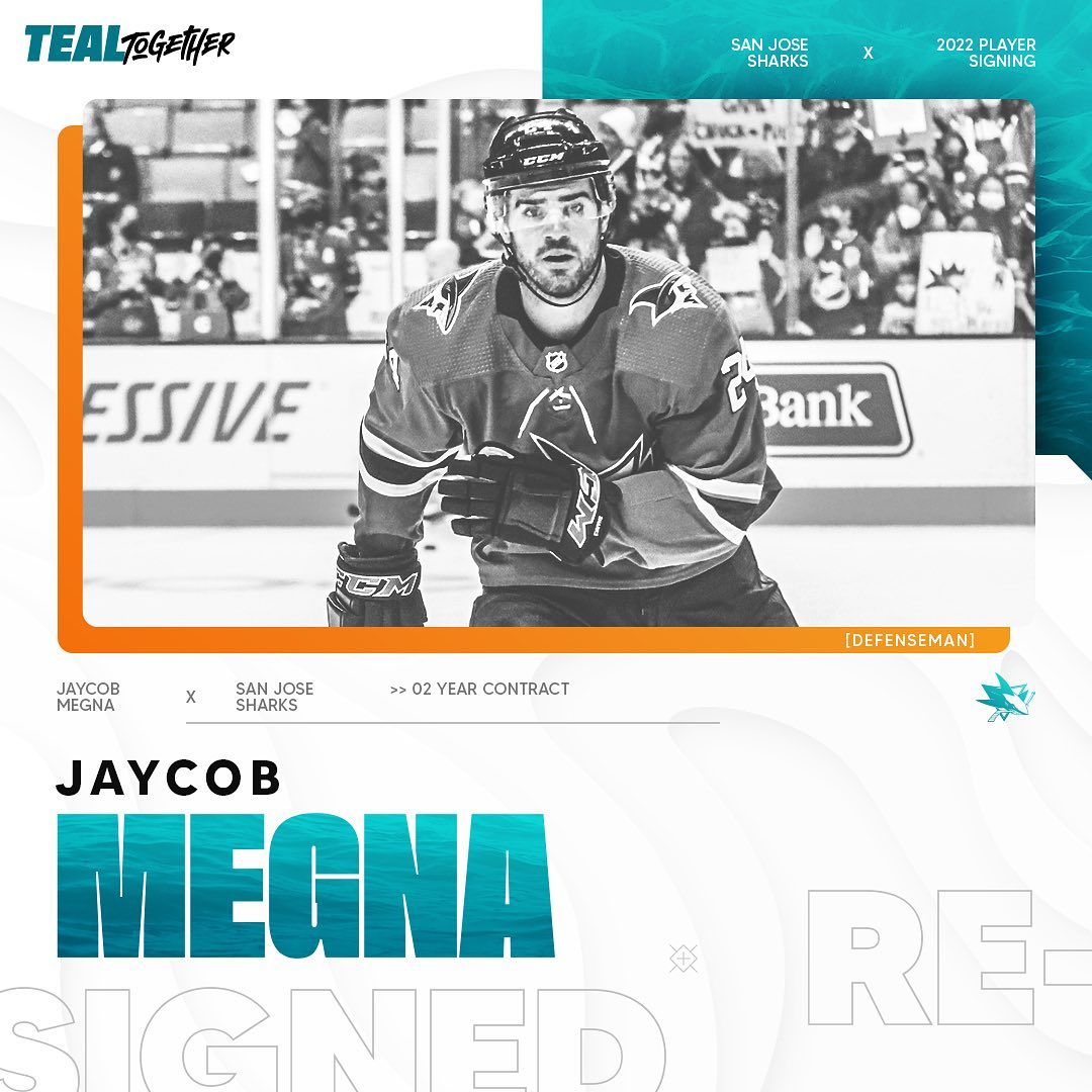 MORE MEGNA!  We’ve signed defenseman @jaycobmegna to a two-year contract extens...