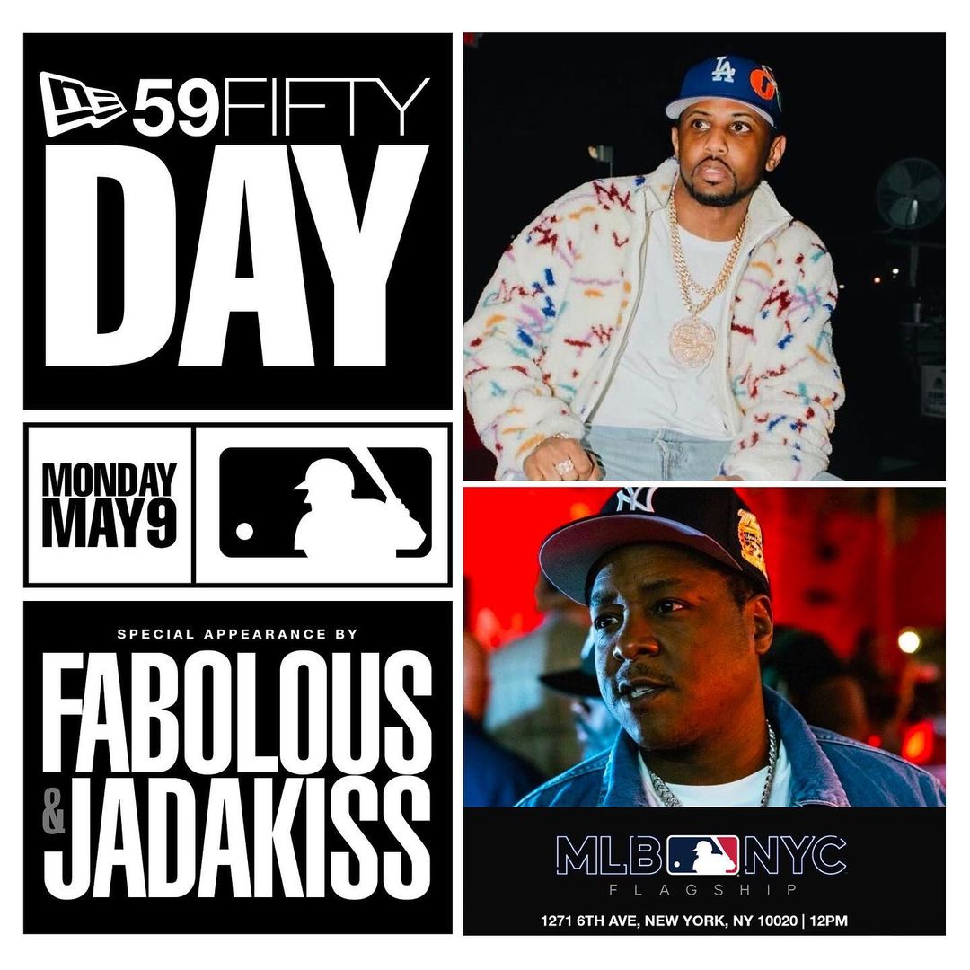 Come celebrate #59FiftyDay today at the @mlbstorenyc in #NYC with @jadakiss and ...