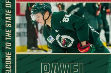 Done deal. 
Welcome to the #StateofHockey Pavel! 
#mnwild...