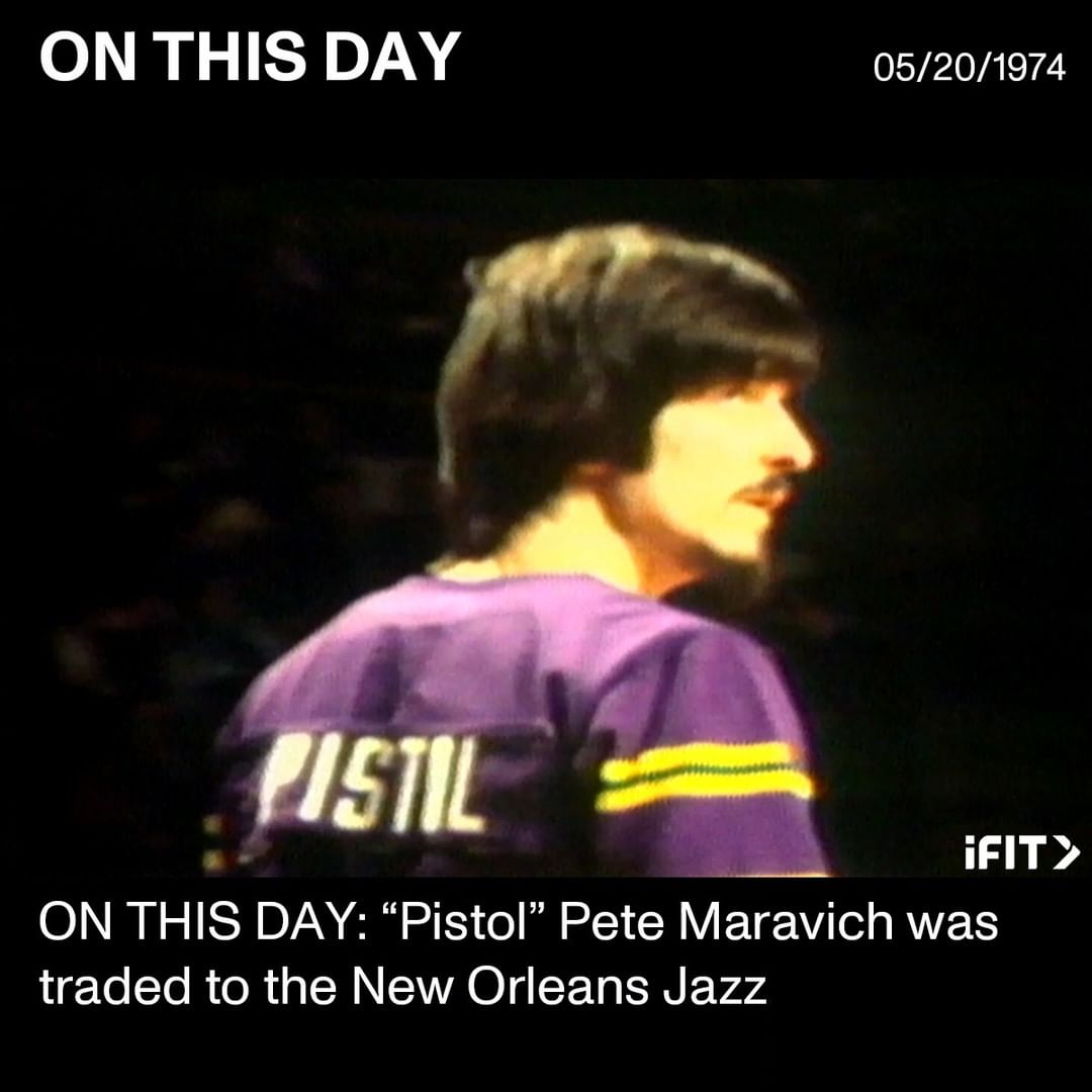 #OnThisDay in 1974—Pistol Pete gets traded to the Jazz...